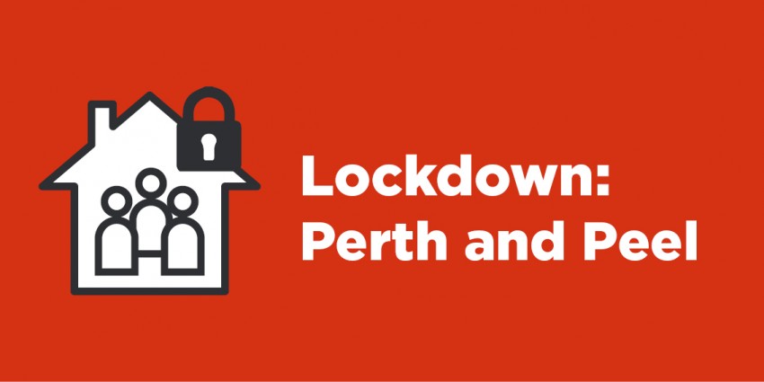 Perth and Peel in a 4 day lockdown